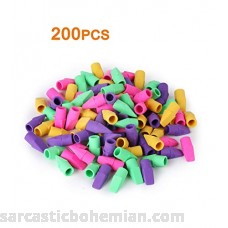STORM GYRD Pencil Erasers Pencil Top Erasers 200 Pieces Cap Erasers Eraser Tops Pencil Eraser Toppers School Erasers for Kids School Supplies for Teachers Eraser Pencil Earasers Eraser Caps B07H6SW31T